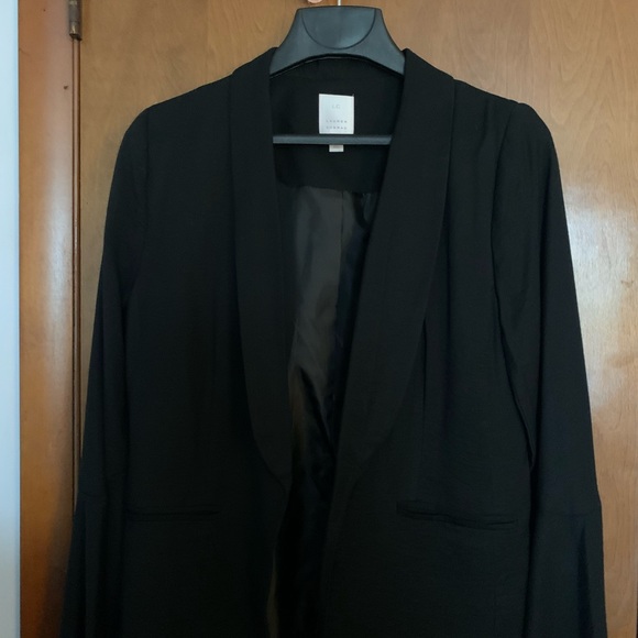 Lauren Conrad black open blazer - Picture 3 of 4